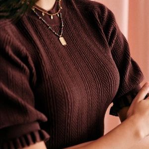 NWT Sezane Adele knit jumper